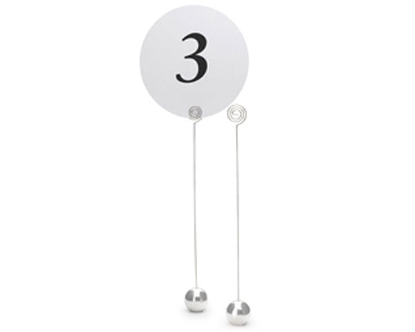 Direction By Design Table Number/Sign Holders (Set of 6) - Alternate Image 2 | My Wedding Favors