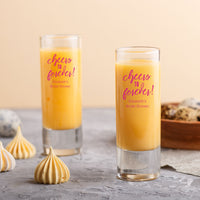 Thumbnail for Custom Design Personalized Tall Shot Glass (24) - Alternate Image 3 | My Wedding Favors