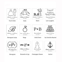 Personalized Plastic Cups (Many Designs Available) - Alternate Image 5 | My Wedding Favors