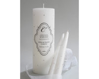 NeoClassic Swarovski Crystal Wedding Unity Candles - Main Image | My Wedding Favors