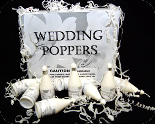 Wedding Confetti Party Poppers (72 Pieces) - Alternate Image 3 | My Wedding Favors