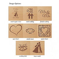 Personalized Wedding Day Gift Block - Alternate Image 4 | My Wedding Favors