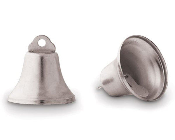 Mini Wedding Kissing Bells (Set of 24) (Available in Gold & Silver) - Alternate Image 2 | My Wedding Favors