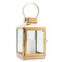 Thumbnail for Medium Decorative Candle Lantern - Gold - Main Image | My Wedding Favors