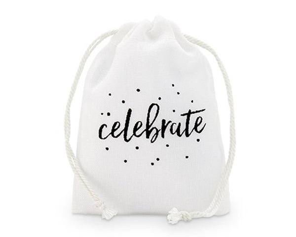 Wedding drawstring bags deals