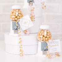 Thumbnail for Mini Classic White Gumball Machine - Main Image | My Wedding Favors