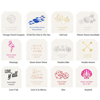 Thumbnail for Printed Luncheon & Beverage Napkins (Set of 50) - Alternate Image 7 | My Wedding Favors