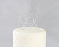 Same Sex Acrylic Cake Topper - Main Image | My Wedding Favors
