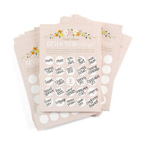 Thumbnail for Bride-to-Be Bridal Shower Bingo Game Cards (Set of 25) - Alternate Image 2 | My Wedding Favors