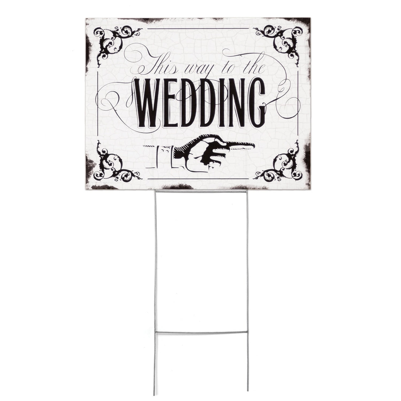 Vintage Wedding Directional Sign - Alternate Image 4 | My Wedding Favors