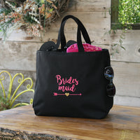 Wedding Party Bridesmaid Tribal Tote Bag - Alternate Image 2 | My Wedding Favors