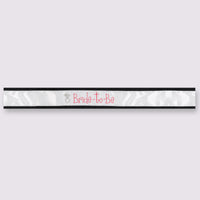 Black Grosgrain Bride to Be Sash - Alternate Image 3 | My Wedding Favors