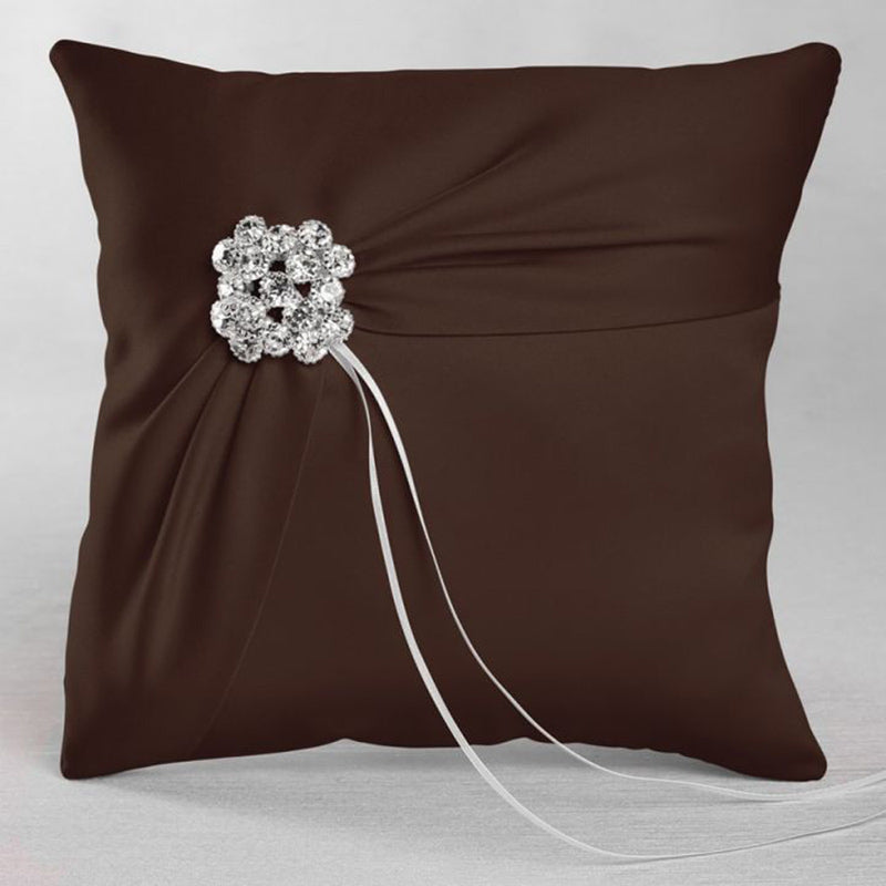 Satin Garbo Ring Pillow (Multiple Colors Available) - Alternate Image 4 | My Wedding Favors