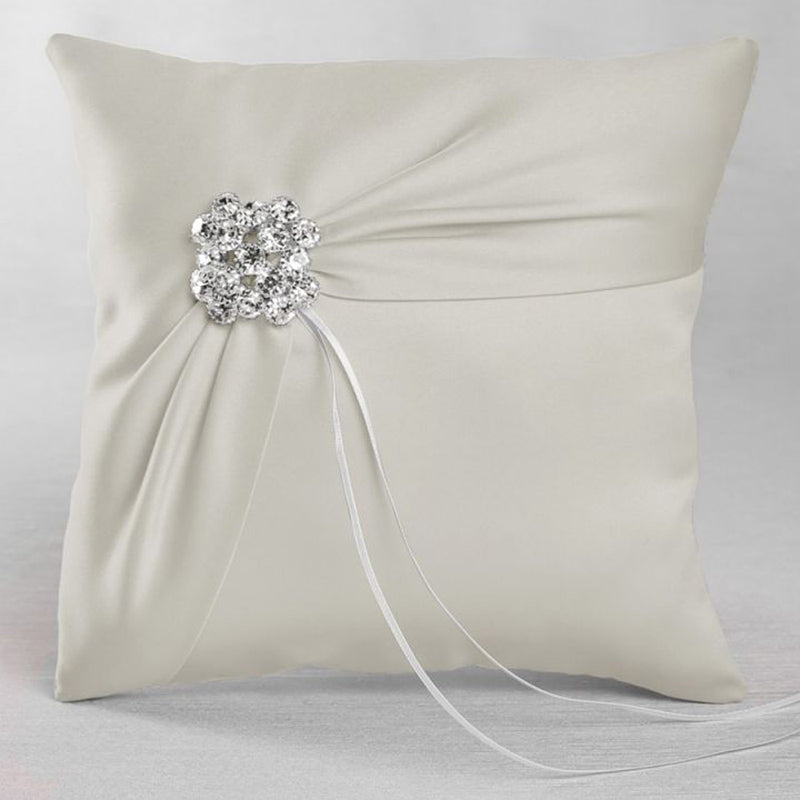 Satin Garbo Ring Pillow (Multiple Colors Available) - Alternate Image 8 | My Wedding Favors