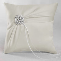 Thumbnail for Satin Garbo Ring Pillow (Multiple Colors Available) - Alternate Image 8 | My Wedding Favors