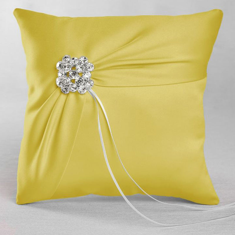 Satin Garbo Ring Pillow (Multiple Colors Available) - Alternate Image 9 | My Wedding Favors