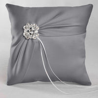 Thumbnail for Satin Garbo Ring Pillow (Multiple Colors Available) - Main Image3 | My Wedding Favors