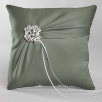 Thumbnail for Satin Garbo Ring Pillow (Multiple Colors Available) - Main Image4 | My Wedding Favors