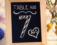 Thumbnail for Large Chalkboard Frame (Set of 2) - Main Image | My Wedding Favors