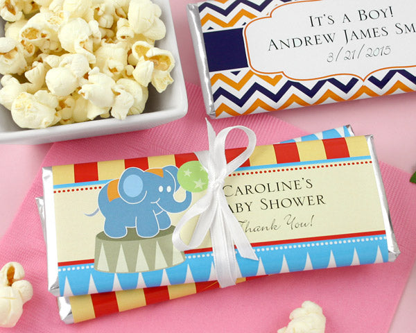 Personalized Hershey's Chocolate Bar Baby Shower Favors - Main Image | My Wedding Favors