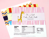 Personalized Exclusive Baby Hershey Wrappers (Many Designs Available) - Main Image | My Wedding Favors