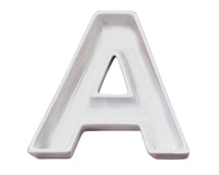 Ceramic Letter Dishes - Alternate Image 3 | My Wedding Favors