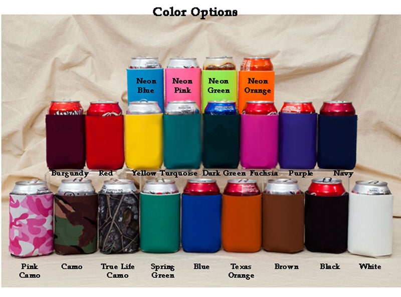 Collapsible 16 oz. Koozies Comouflage Colors Personalized & Custom