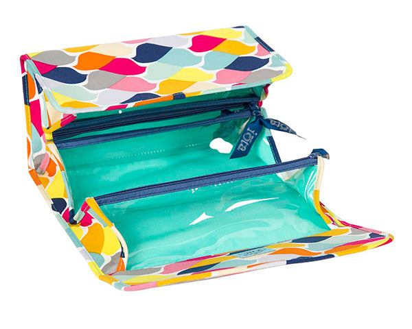 Flock of Color Fold and Go Cosmetic Case