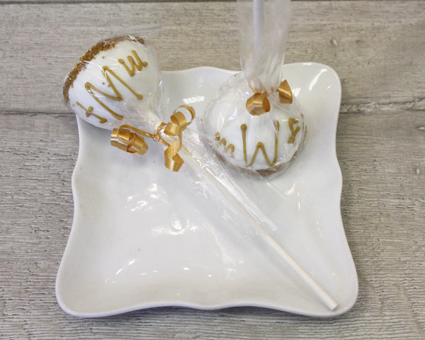 Monogram Chocolate Cake Pop Favors - Alternate Image 2 | My Wedding Favors