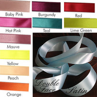 Thumbnail for Personalized Ribbon (Double Face Satin Pre-Cut 14