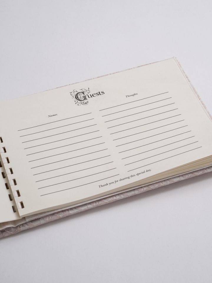 Adelaide Guest Book - Alternate Image 2 | My Wedding Favors