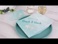Beach Party 7 in. Premium Paper Plates (Set of 16)