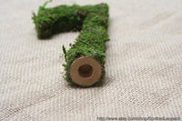 Thumbnail for Moss Covered Standing Wedding Table Numbers - Alternate Image 2 | My Wedding Favors