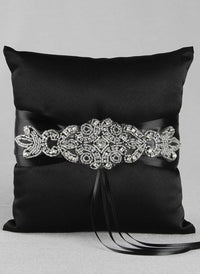 Thumbnail for Adriana Ring Pillow (Available in Multiple Colors) - Alternate Image 2 | My Wedding Favors