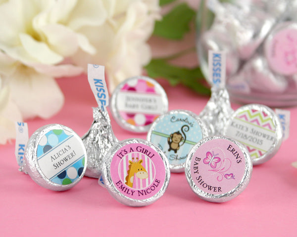 Personalized Exclusive Baby Hershey Kisses (Many Designs Available) - Main Image | My Wedding Favors