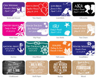 Personalized Silhouette Collection Black Matchboxes (Set of 50) - Alternate Image 6 | My Wedding Favors