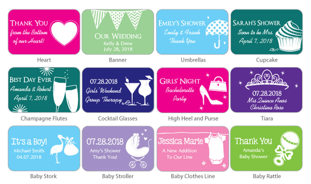 Personalized Silhouette Collection White Matchboxes (Set of 50) - Alternate Image 8 | My Wedding Favors