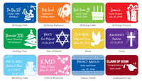 Thumbnail for Personalized Silhouette Collection White Matchboxes (Set of 50) - Alternate Image 9 | My Wedding Favors