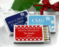 Thumbnail for Personalized Silhouette Collection White Matchboxes (Set of 50) - Alternate Image 4 | My Wedding Favors