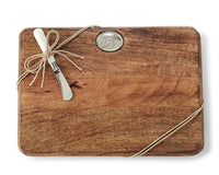 Thumbnail for Initial Monogram Cutting Board and Spreader Set