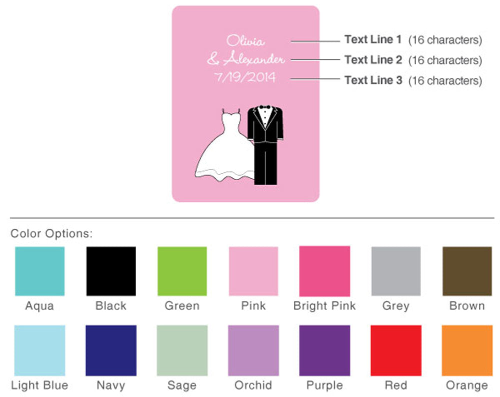 Personalized Cosmopolitan Drink Mix Favor (Many Designs Available) - Alternate Image 2 | My Wedding Favors