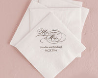 Thumbnail for Printed Luncheon & Beverage Napkins (Set of 50) - Alternate Image 3 | My Wedding Favors