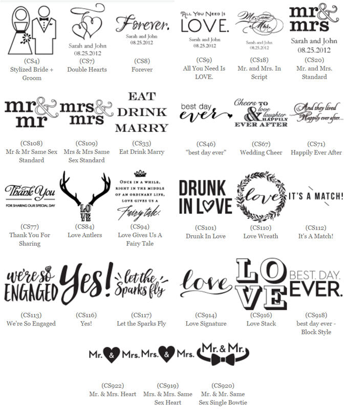 Personalized Square Paper Coasters - Set of 100 (Multiple Styles Available)