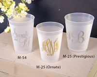 Thumbnail for Personalized Shatterproof Cups (Multiple Designs and Sizes Available) - Alternate Image 2 | My Wedding Favors