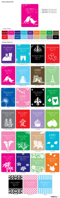 Thumbnail for Personalized Tea Drink Mix Favors (Many Designs Available) - Alternate Image 2 | My Wedding Favors