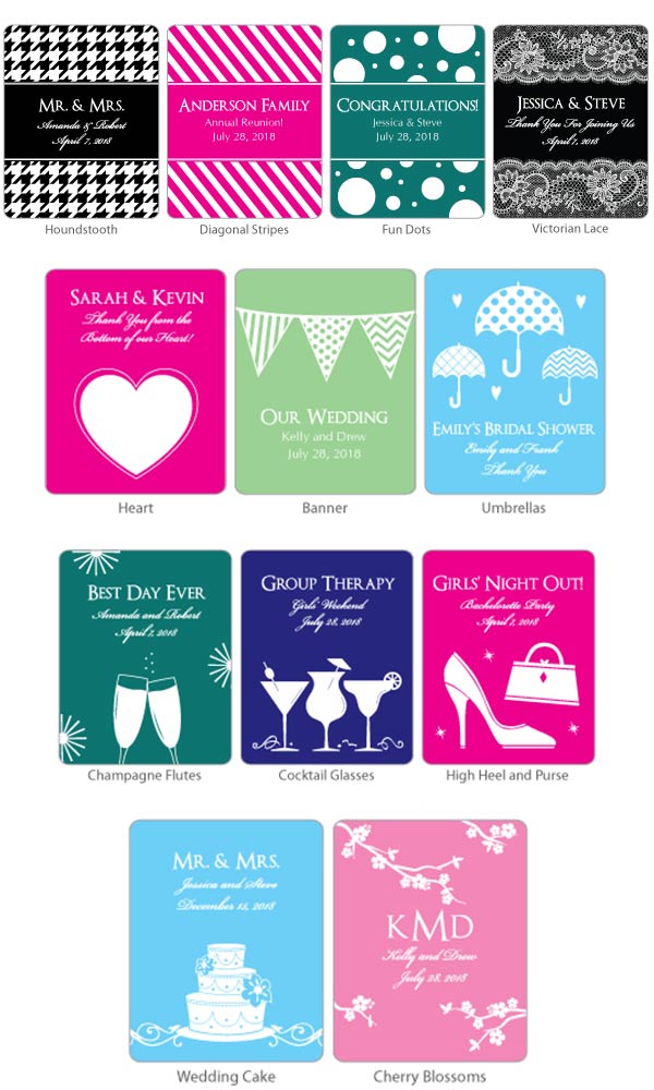 Personalized Sangria Drink Mix (Many Designs Available) - Alternate Image 5 | My Wedding Favors