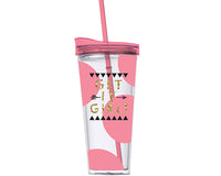 Thumbnail for Get it Girl 22oz. Acrylic Tumbler