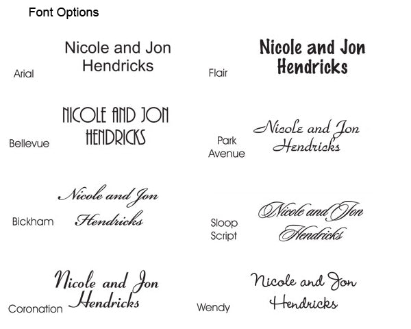 Personalized 7" Plastic Round Wedding Plates - Alternate Image 4 | My Wedding Favors