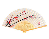 Thumbnail for Cherry Blossom Hand Fan (Set of 6) - Main Image | My Wedding Favors