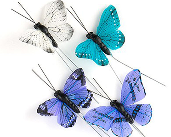 Beautiful Butterfly Decorative Set (Multiple Colors Available)
